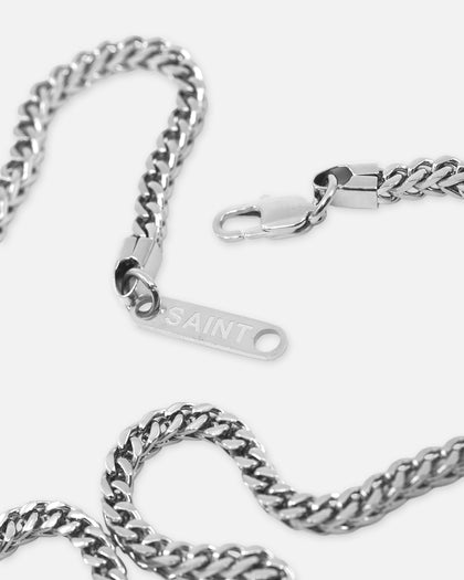 Saint Morta Franco Rope Cupid Chain Set White Gold