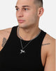 Saint Morta Franco Rope Cupid Chain Set White Gold