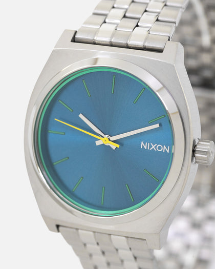 Nixon Time Teller Silver/Blue
