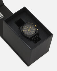 Nixon Time Teller Chrono Watch Black/Gold