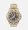 Guess Mainline King Crystal Leopard Bracelet '40th Anniversary' Watch Gold