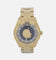 Guess Mainline Beast Crystal Bracelet Watch Gold