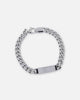 Guess Mainline 10mm Script Onix Curb Chain Braclet Multi
