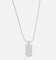 Guess Mainline Script Tag 26" Necklace Multi