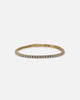 Guess Mainline Gold Tennis Logo Bracelet Multi