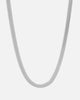 Saint Morta Herringbone Necklace White Gold
