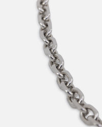 Ed Hardy Dragon Choker Chain Necklace Silver