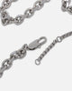 Ed Hardy Dragon Choker Chain Necklace Silver