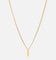 Saint Morta Bar Totem Pendant Chain Gold
