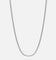 Saint Morta Popcorn Chain White Gold