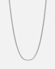 Saint Morta Popcorn Chain White Gold