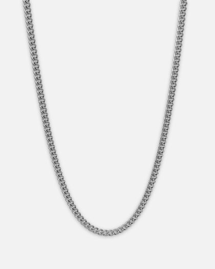 Saint Morta Miami Cuban Chain & Bracelet Bundle White Gold
