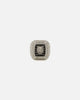 Guess Mainline 14mm Lion Pave Signet Ring Silver