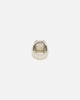 Guess Mainline 14mm Lion Pave Signet Ring Silver
