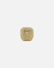 Guess Mainline 14mm Lion Pave Signet Ring Gold