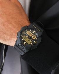 G Shock GA010GB-1A9 Watch Black/Gold