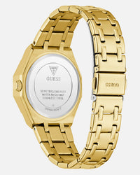 Guess Mainline Quinn Gold Bracelet Watch Gold