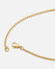Guess Mainline Rebel Moon 26" Tag Necklace Gold
