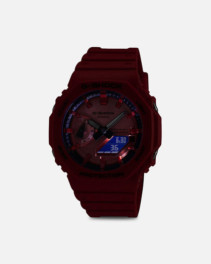 G Shock GA2100RRB-4A Watch Red/Red
