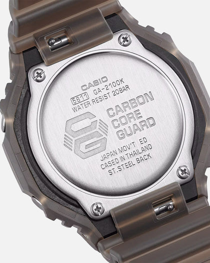 G Shock GA2100K-5A Watch Brown/Black