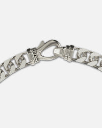 Guess Mainline Lion King Crystal Exagon Necklace Silver