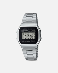 Casio A158WEA-1D64 Watch Silver/Black
