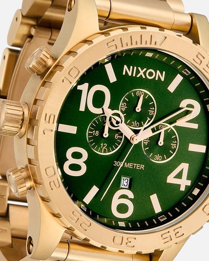 Nixon 51-30 Chrono Gold/Green