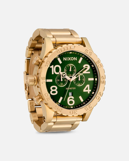 Nixon 51-30 Chrono Gold/Green