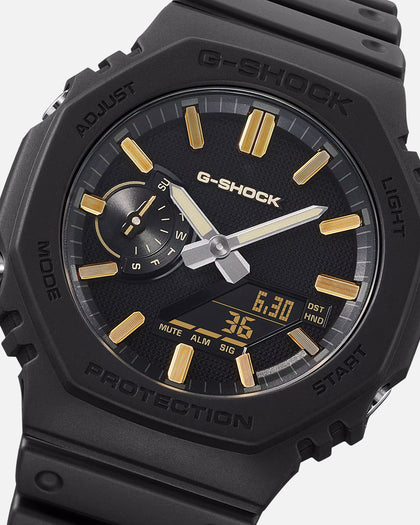 G Shock GA-2100LXB-1A9DR Watch Black/Gold