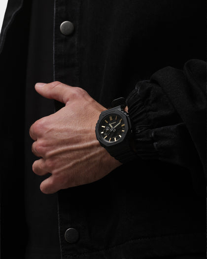 G Shock GA-2100LXB-1A9DR Watch Black/Gold