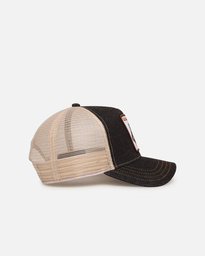 Goorin Bros The Goat Trucker Snapback Charcoal