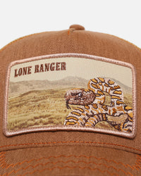 Goorin Bros Lone Ranger Trucker Snapback Tan