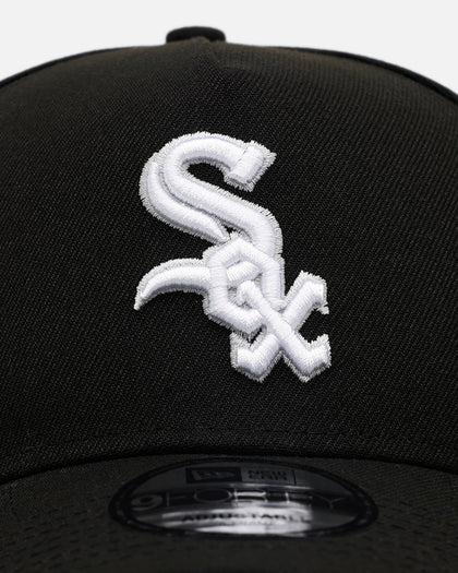 New Era Chicago White Sox 'Black And Team Color' 9FORTY A-Frame Snapback Black/Official Team Color
