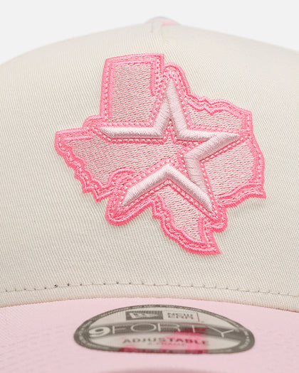 New Era Houston Astros 'Lover's Club' 9FORTY A-Frame Snapback Chrome