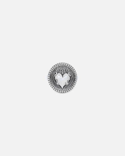 NXS Burning Heart Ring White Gold