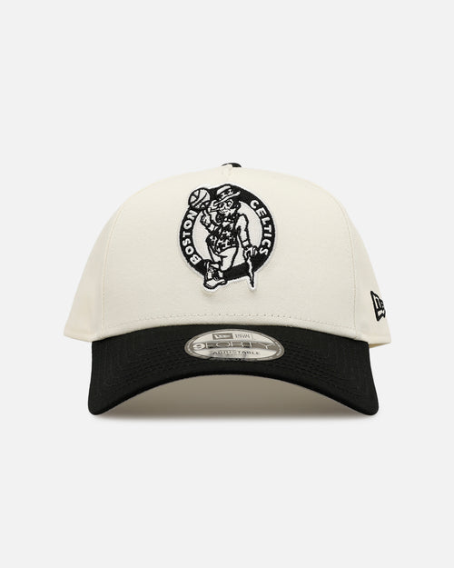 New Era Boston Celtics 'Easy Chrome Black' 9FORTY A-Frame Snapback Chrome/Black