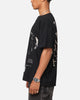 73Studio X Game Of Thrones Ned Stark Vintage T-Shirt Black Acidwash