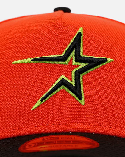 New Era Houston Astros 'Halloween' 9FORTY A-Frame Snapback Orange/Black