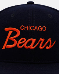 New Era Chicago Bears 'NFL Script' 9FIFTY Snapback Official Team Color
