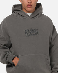 Saint Morta Serenity Hoodie Washed Charcoal