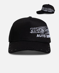 Loiter Body Shop Snapback Hat Black