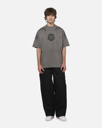 Saint Morta Heratic Boxy T-Shirt Washed Charcoal