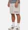S Double Timeless Poplin Volley Beach Shorts Stone