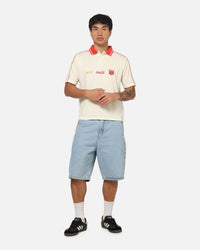 Carre Carré X Coca Cola Club Crest Polo Shirt Off White