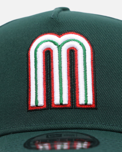 New Era Mexico National Baseball Team 'Floral Side Patch' 9FORTY A-Frame Snapback Official Team Color