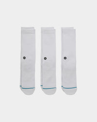 Stance Icon 3 Pack White