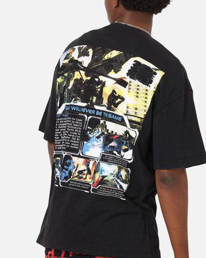 73Studio X Halo Halo 2 Disc Vintage T-Shirt Off Black