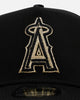 New Era Los Angeles Angels 'Raised Metallic Chainstitch' 9FORTY A-Frame Snapback Black