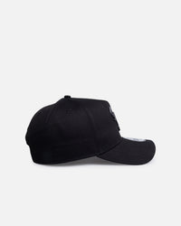 New Era Chicago Bulls 'Black Metal Badge' 9FORTY A-Frame Snapback Black