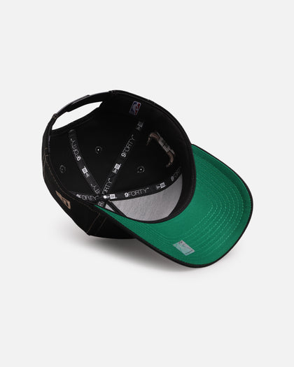 New Era Chicago Bulls 'Rope Script' 9FORTY A-Frame Snapback Black/White
